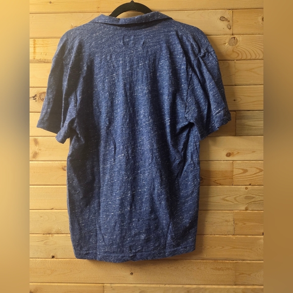 Lucky Brand Mens Navy Polo Shirt GUC Size M - Picture 2 of 11